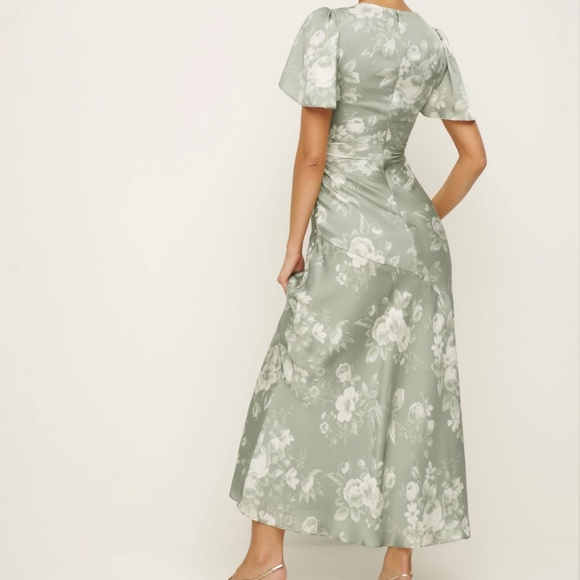 Reformation Vida Satin Dress - Picture 2 of 3